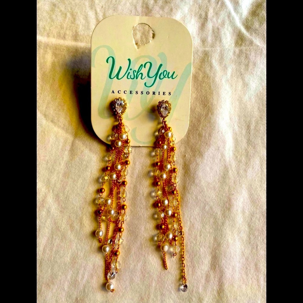 New WishYou designed dangle Earrings .